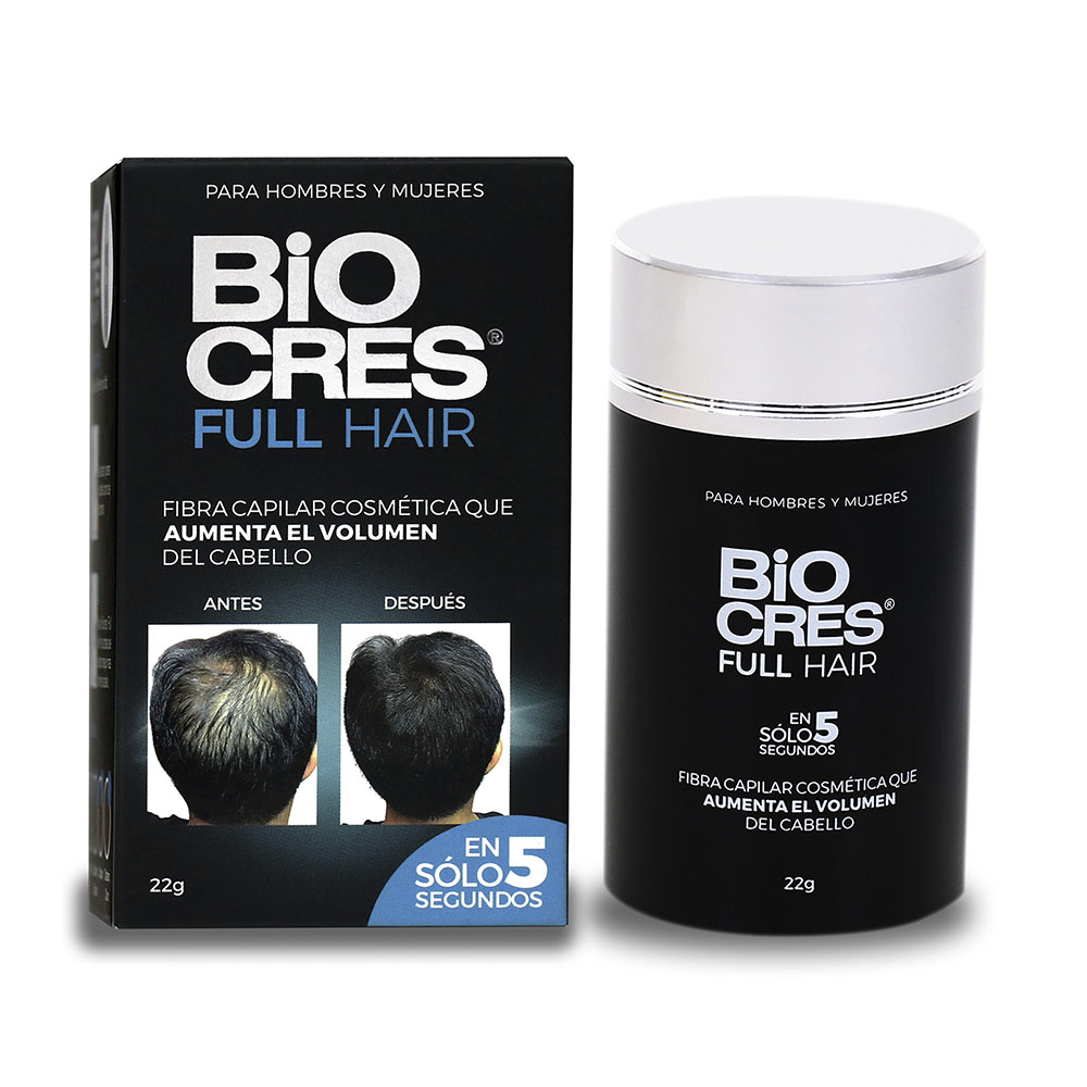 Biocres Full Hair Color Negro Fibra Capilar x 22 g